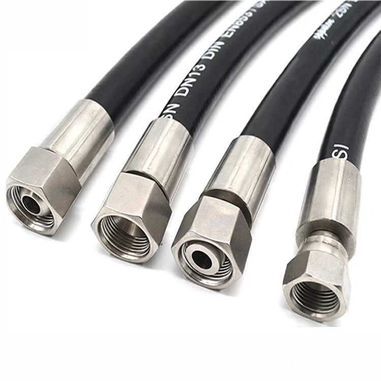 Odporny na ścieranie Spiral Hydraulic Hose Pipe / SAE 100 R13 Hydraulic Hose 1/4 Inch 3/4 Inch