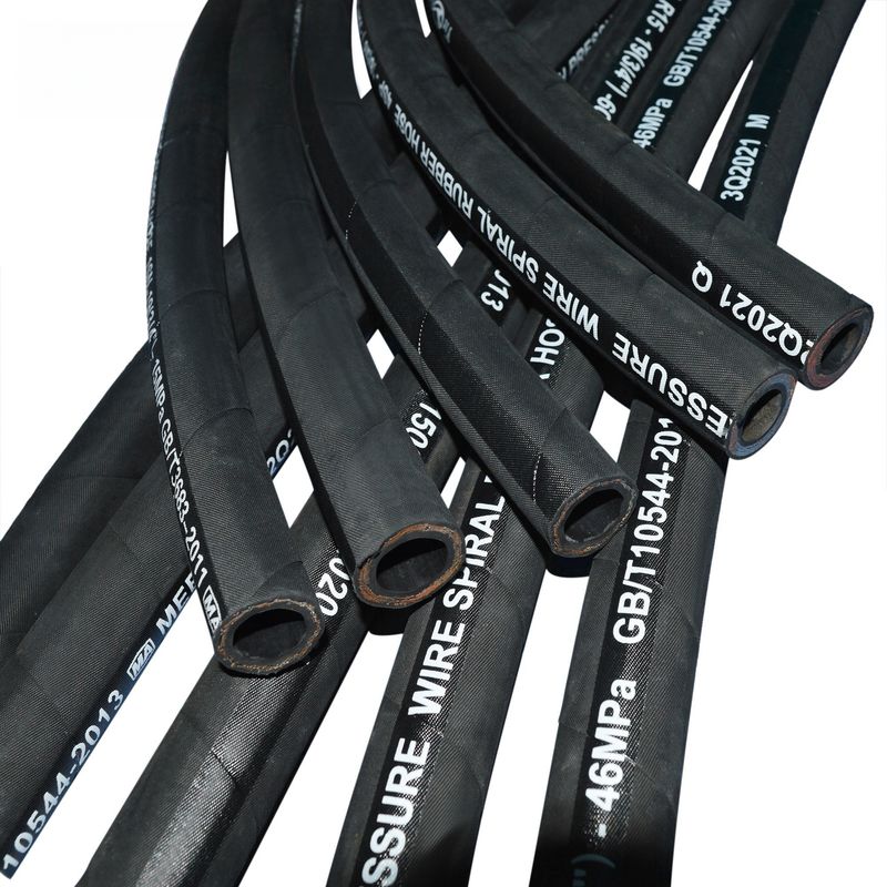 Odporny na ścieranie Spiral Hydraulic Hose Pipe / SAE 100 R13 Hydraulic Hose 1/4 Inch 3/4 Inch