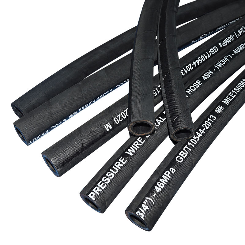 Odporny na ścieranie Spiral Hydraulic Hose Pipe / SAE 100 R13 Hydraulic Hose 1/4 Inch 3/4 Inch